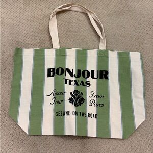 Bonjour Texas Sézane Tote